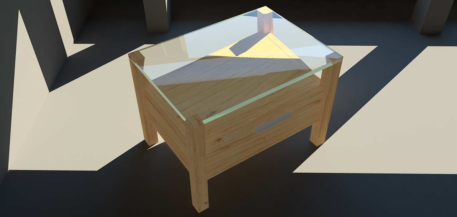3D cabinet render